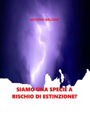 cover image of Siamo una specie a rischio di estinzione?